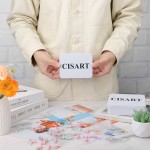 Cisart 150 PCS Colorful Bulletin Board Tacks with 2 Storage Boxes 4.84x3.62x1.5in, Multicolor Thumb Tacks with Metal Tin for Easy Organization, Durable and Reusable Push Pins for Office, Work, Home